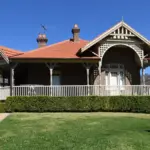 Federation cottage on a residential street in Summer Hill, Sydney.