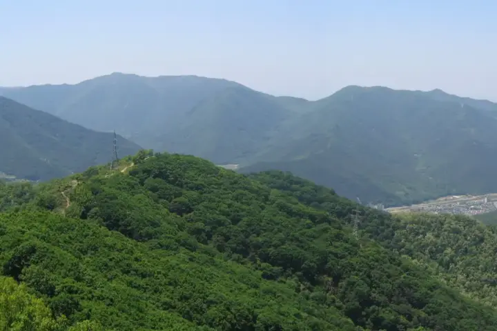 A view of Daegu, South Korea.