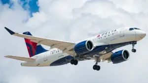 Delta Air Lines Airbus A220 aircraft