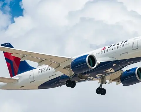 Delta Air Lines Airbus A220 aircraft