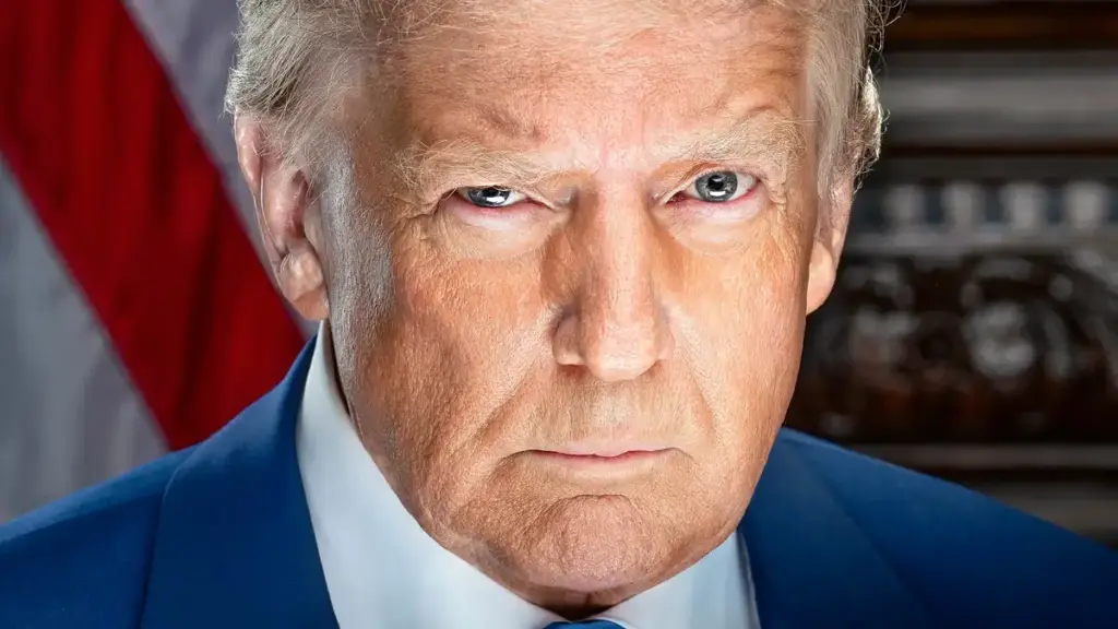 Official portrait of Donald Trump
