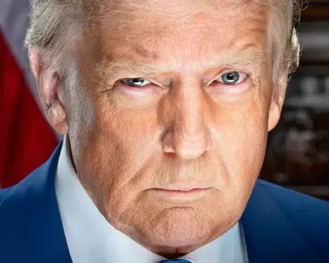 Official portrait of Donald Trump