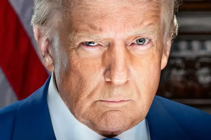 Official portrait of Donald Trump