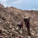 Artisanal cobalt miners in the Democratic Republic of the Congo