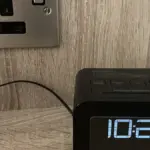 Digital alarm clock illustrating the 2026 daylight saving time change