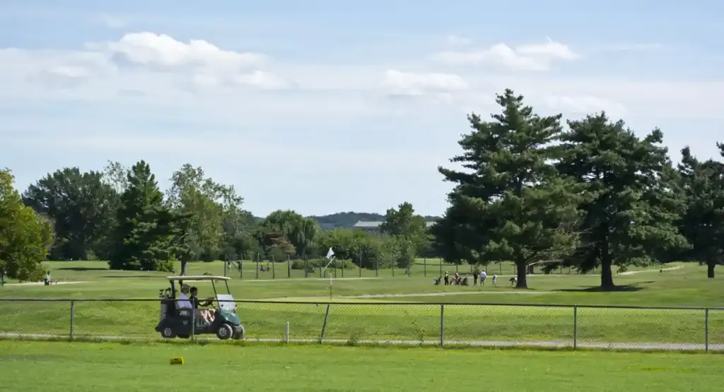 View across East Potomac Golf Course in Washington, D.C.