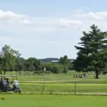 View across East Potomac Golf Course in Washington, D.C.