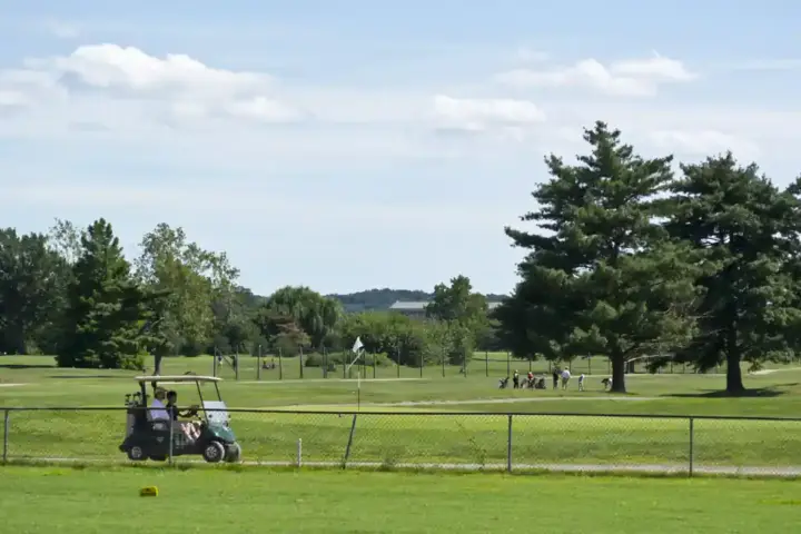 View across East Potomac Golf Course in Washington, D.C.