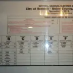 Voting booth illustrating the 2026 US midterm election process