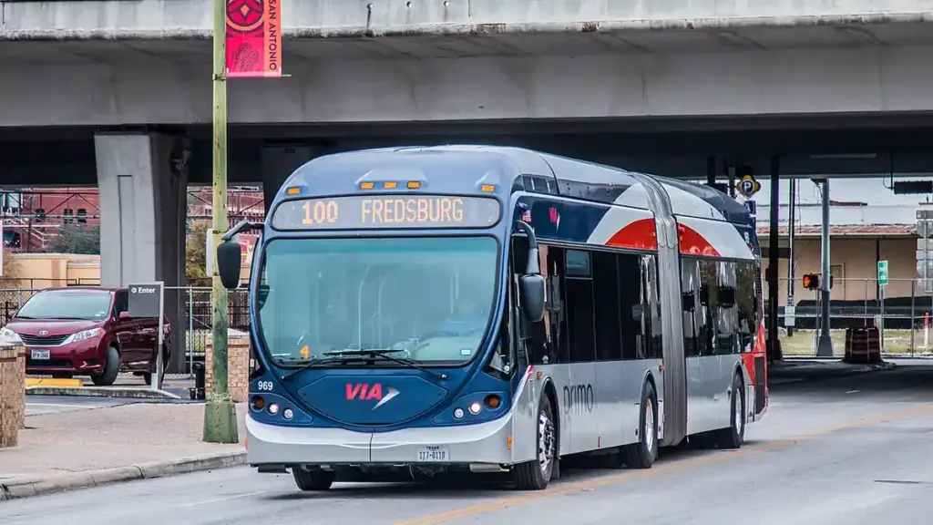 VIA Metropolitan Transit bus in San Antonio
