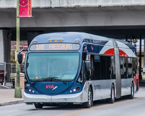 VIA Metropolitan Transit bus in San Antonio