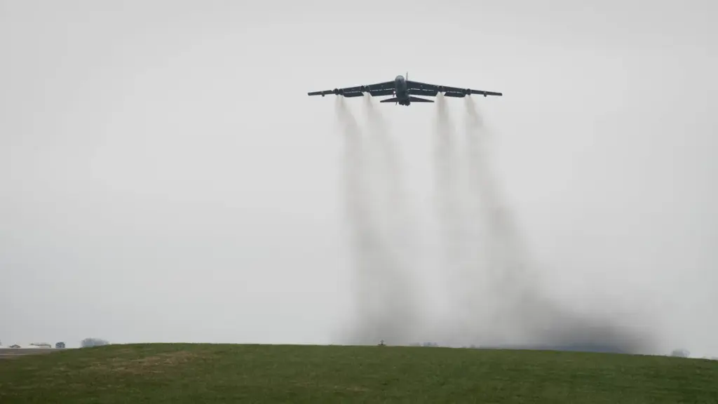 B-52 Stratofortress at RAF Fairford airbase