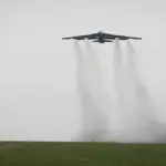 B-52 Stratofortress at RAF Fairford airbase