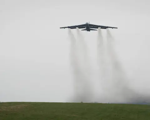 B-52 Stratofortress at RAF Fairford airbase