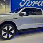 Ford F-150 pickup truck used to illustrate NHTSA safety campaigns for certain F-150 models