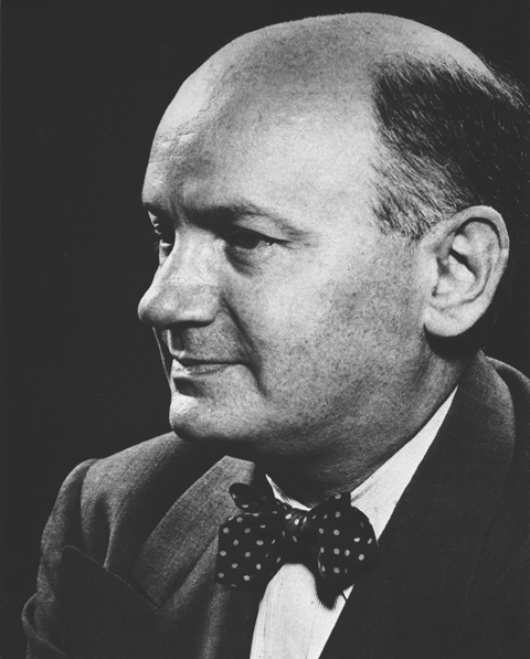 Portrait of Joost A. M. Meerloo, Dutch-born psychiatrist and author of The Rape of the Mind (1956)