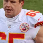 Former NFL offensive lineman Jordan Devey during a game.