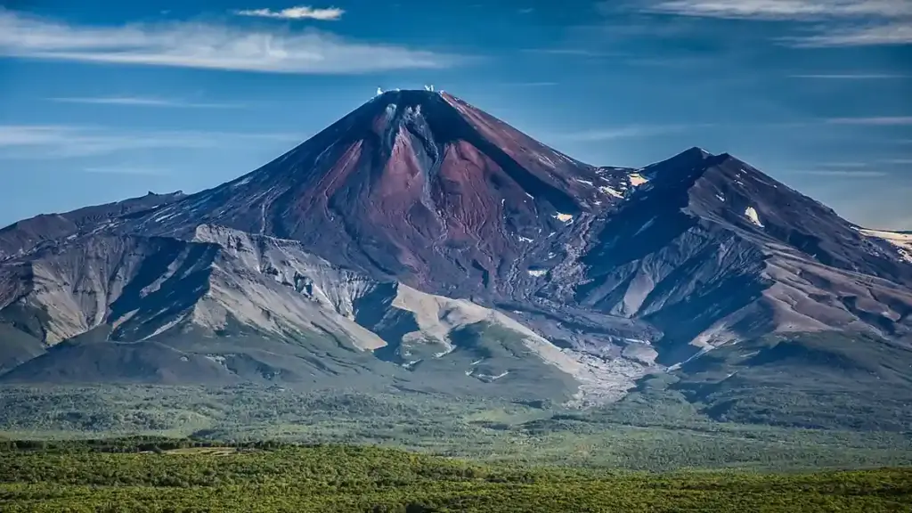 Avachinsky Volcano in Kamchatka, Russia