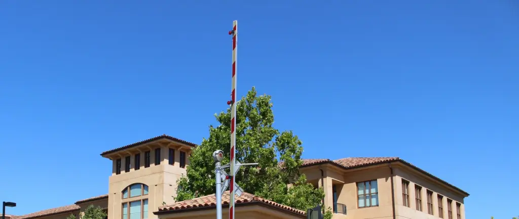 Exterior of a Netflix campus building in Los Gatos, California