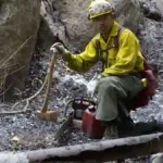 California wildfire response crew