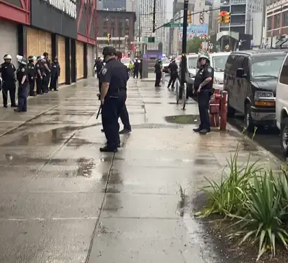New York City protest used as an illustrative image