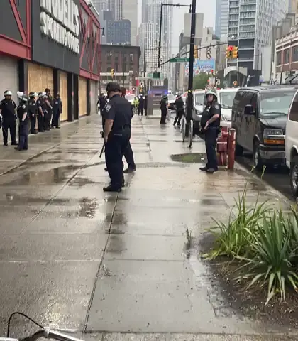 New York City protest used as an illustrative image
