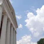 The Lyceum building at the University of Mississippi in Oxford.