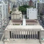 Panorama of Rosario, Argentina, with the National Flag Memorial