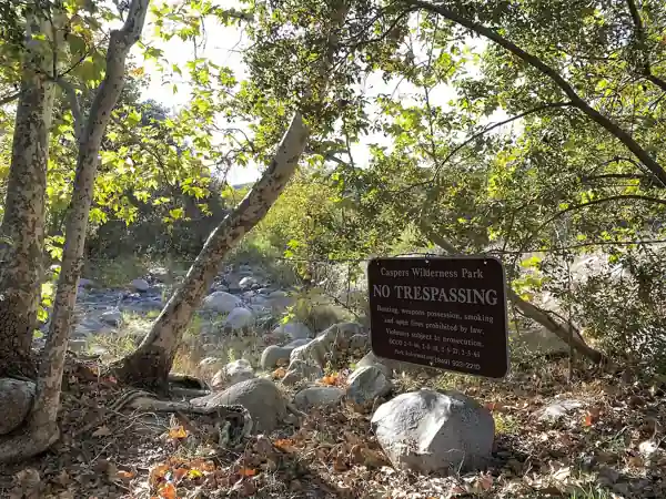 San Juan Creek Canyon in Orange County, California