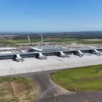 Western Sydney International Airport terminal building at Badgerys Creek