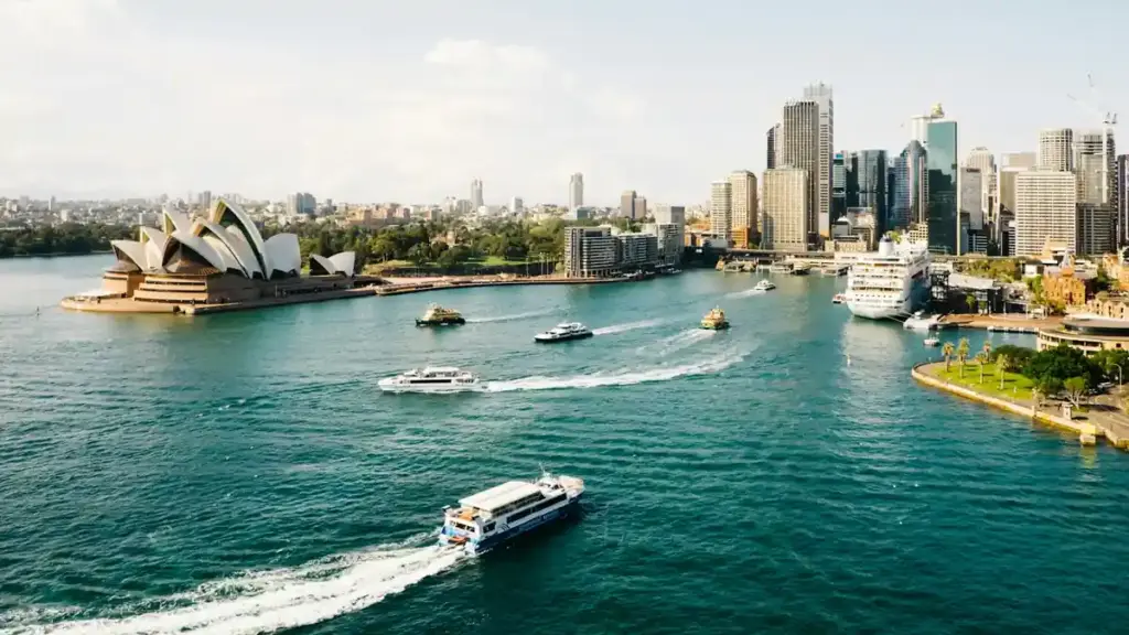 Sydney financial district