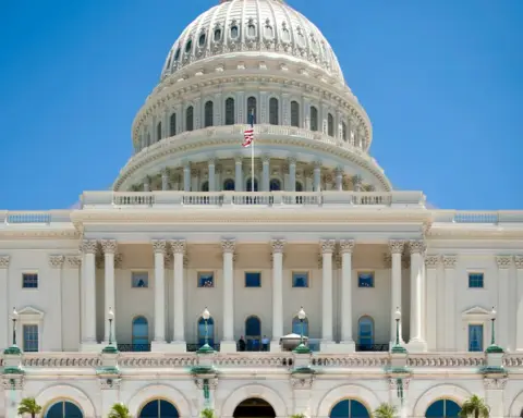 Western front of the United States Capitol in Washington, D.C.
