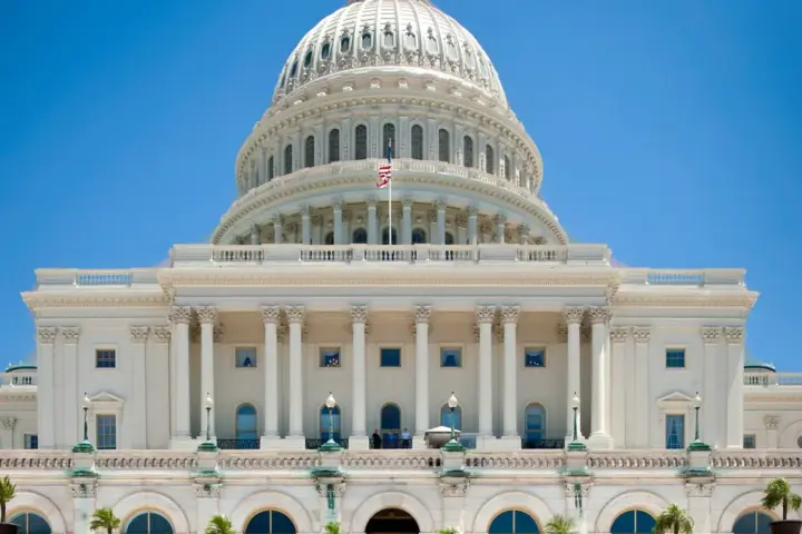 Western front of the United States Capitol in Washington, D.C.