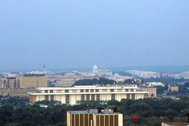 John F. Kennedy Center for the Performing Arts viewed from Arlington