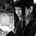 A Japanese woman with a mobile phone.jpg