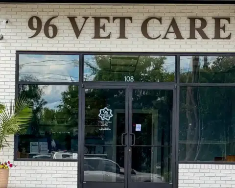 Exterior of a veterinary clinic or animal practice