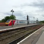 Virgin train in the UK
