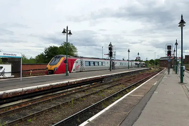 Virgin train in the UK