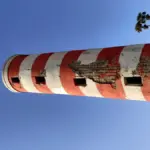 Lighthouse on Visakhapatnam beach road, India