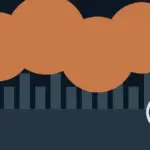 Illustration of wildfire smoke over a city and a PM2.5 particle. Original Karmactive illustration.